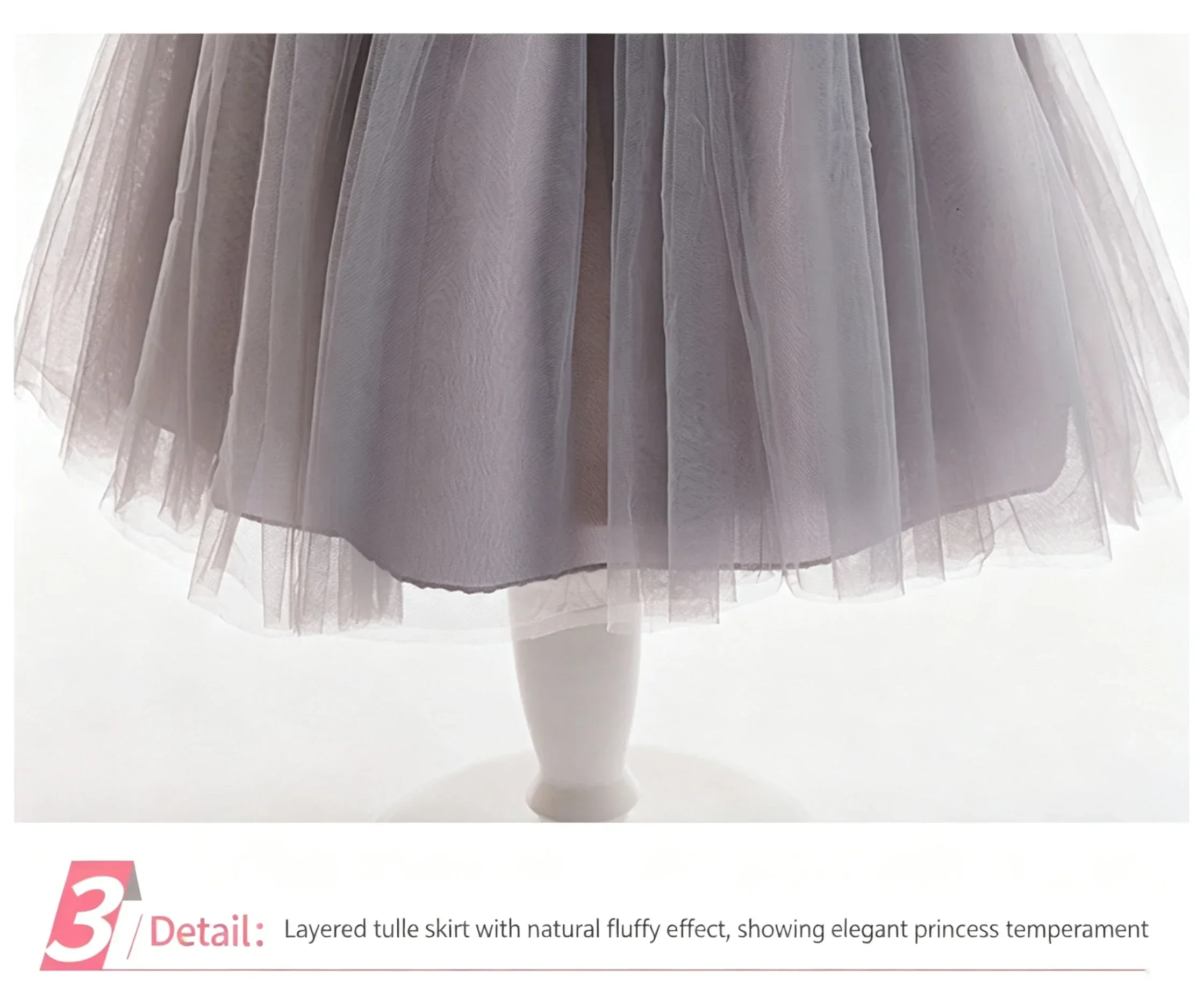 Mädchen Halloween Clown Tutu-Kleid Kinder Cosplay Kostüm mit passenden Handschuhen und Haaraccessoires für Karneval, Themenparty, Bühnenshow – Detail 17