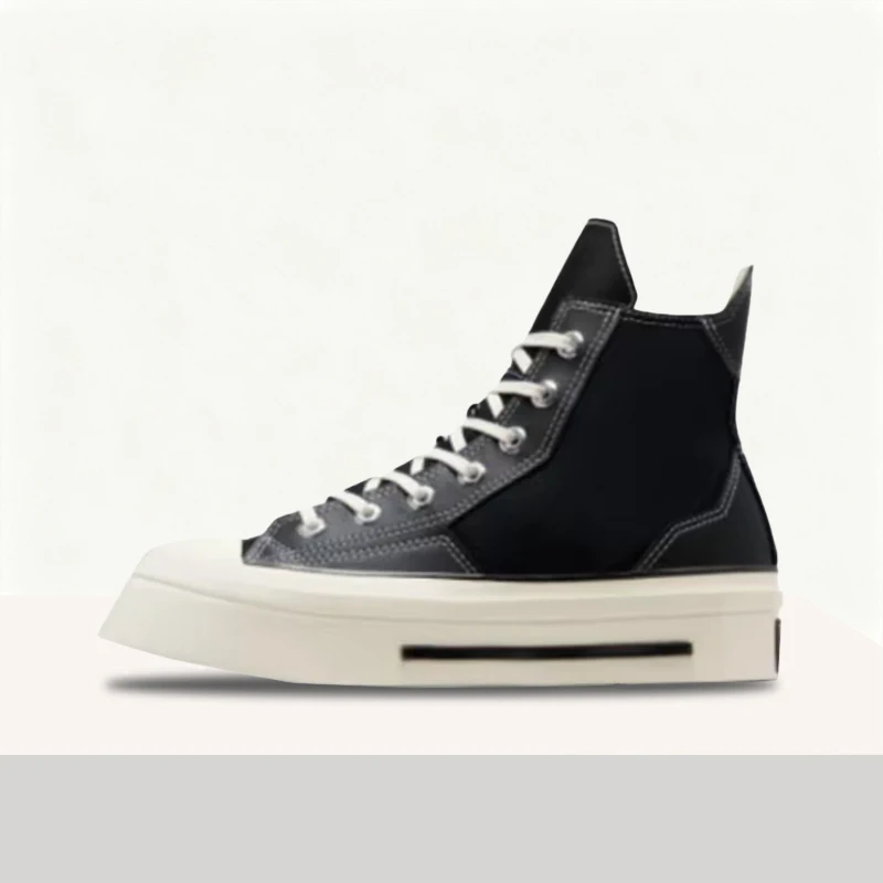 Converse Chuck 70 Unisex Black High-Top Canvas Sneakers  Simple Comfortable Non-Slip Durable Stylish Sole &Everyday Fit A06435C