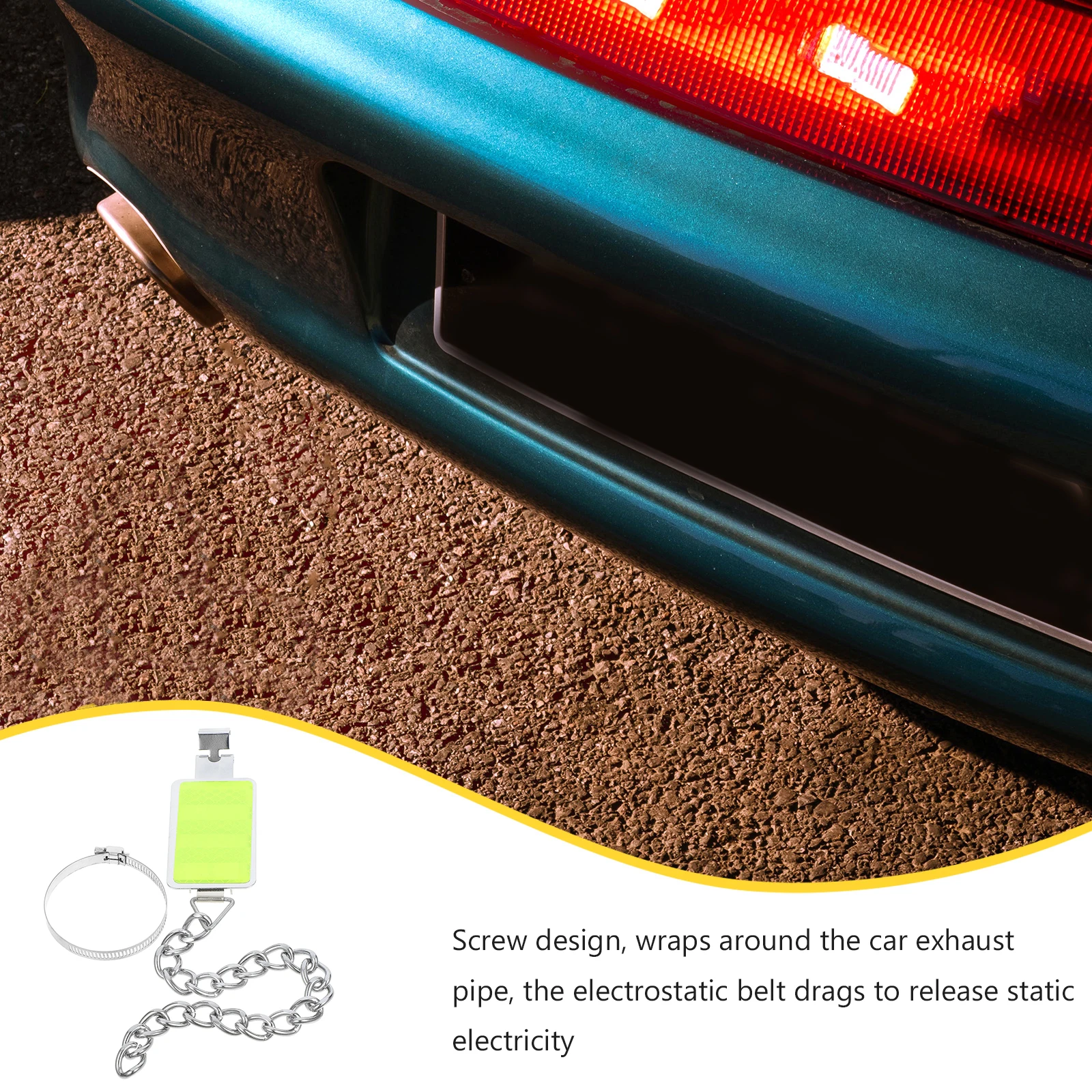 

Anti-static Belt Strip Car Strap Ground Electrostatic Hanging Type Electricity