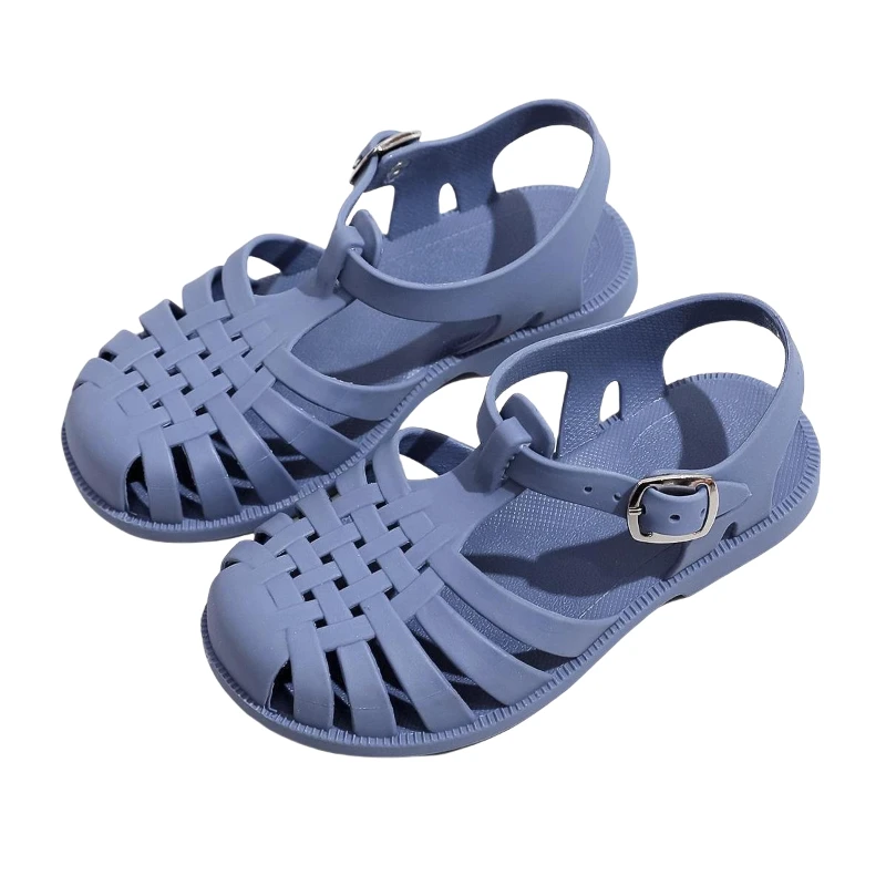 Candy Colors Jelly Shoes Baby Girl Fashion Sandals Summer Children Boy Infant Shoes Casual Slipper for Kids