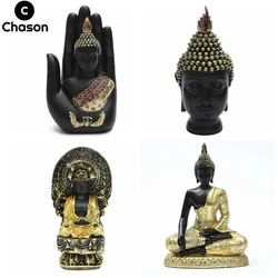 Thailand Thai Buddha Hand Tibetan Little Monks Figurines Statues Sculptures Desktop Maison Ornaments Zen Home Decor Decoration