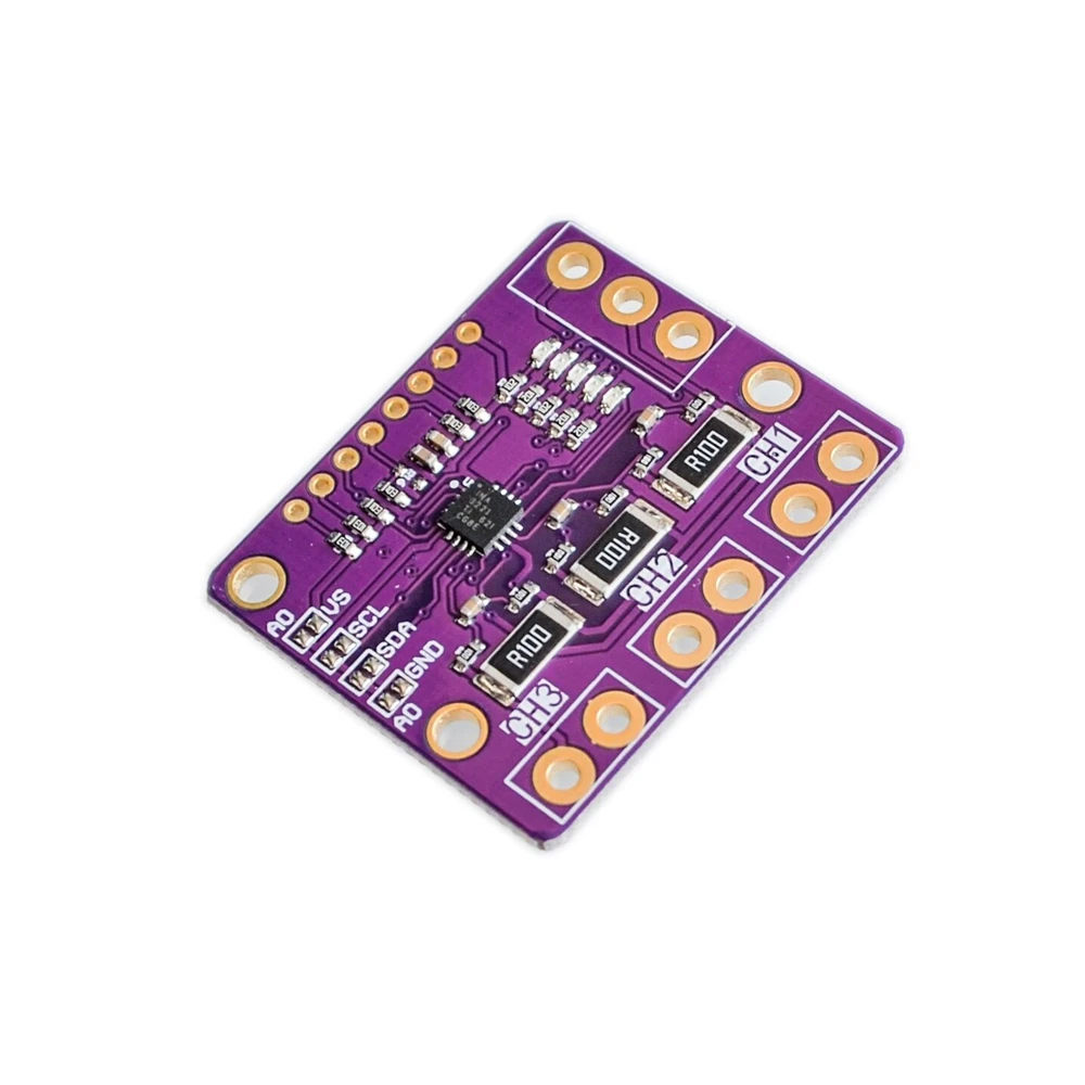 I2C SMBUS INA3221 트리플 채널 션트 전류 전원 공급 장치, 전압 모니터 센서 보드 모듈, INA219 핀 교체, 신제품