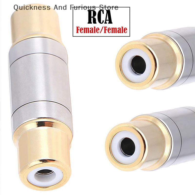 

1/2 шт. двойные разъемы RCA аудио адаптер женский-мама конвертер микрофон AV адаптеры для домашнего усилителя динамик