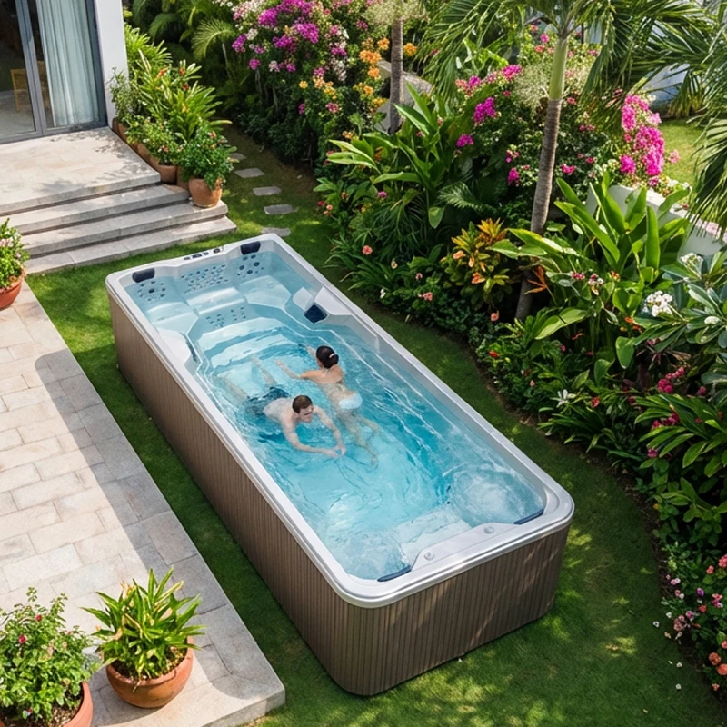 Lightweight Transportable Massage Swimming Pool Inflatable Whirlpool Spa For Camping Villa Outdoor Leisure Time