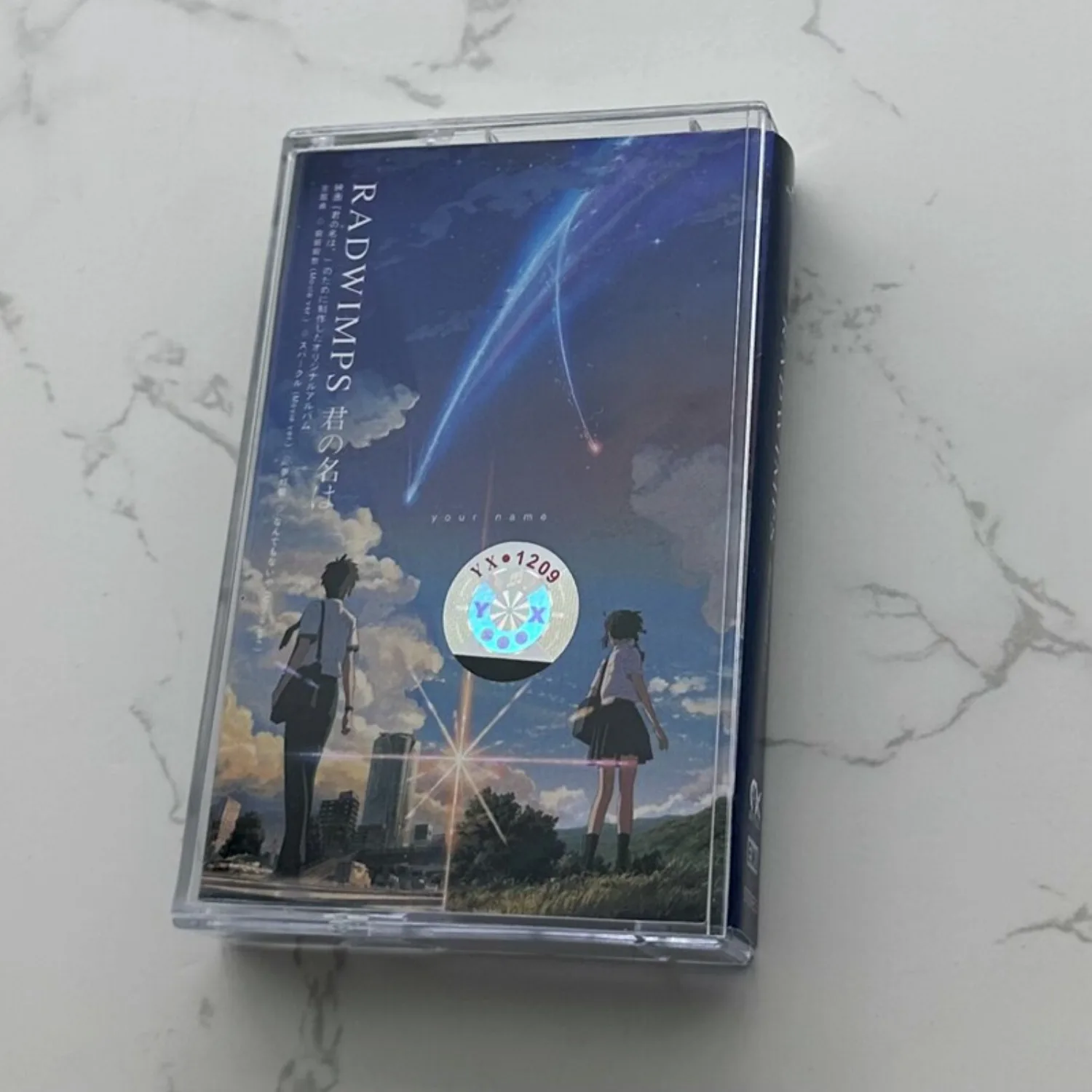 

Аудиокассета с саундтреком к аниме RADWIMPS Kimi No Na Wa (Твоё имя), ретро-аналоговая звуковая лента, коллекционный предмет для фанатов, декор для дома