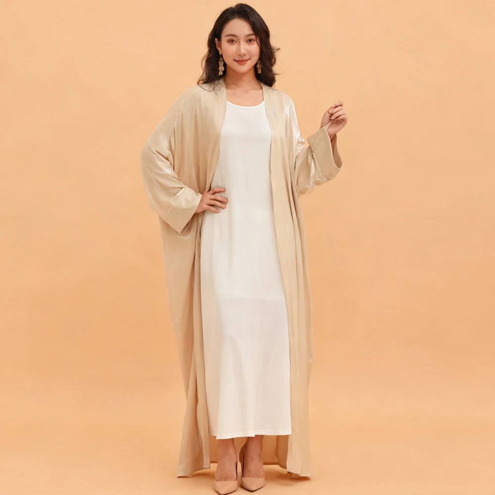 

Кимоно Abayo Dubai, кардиган Eid Abbayas для женщин, мусульманское платье, арабский халат Femme Musulmane Kebaya Kaftan Caftan Marocain Femme