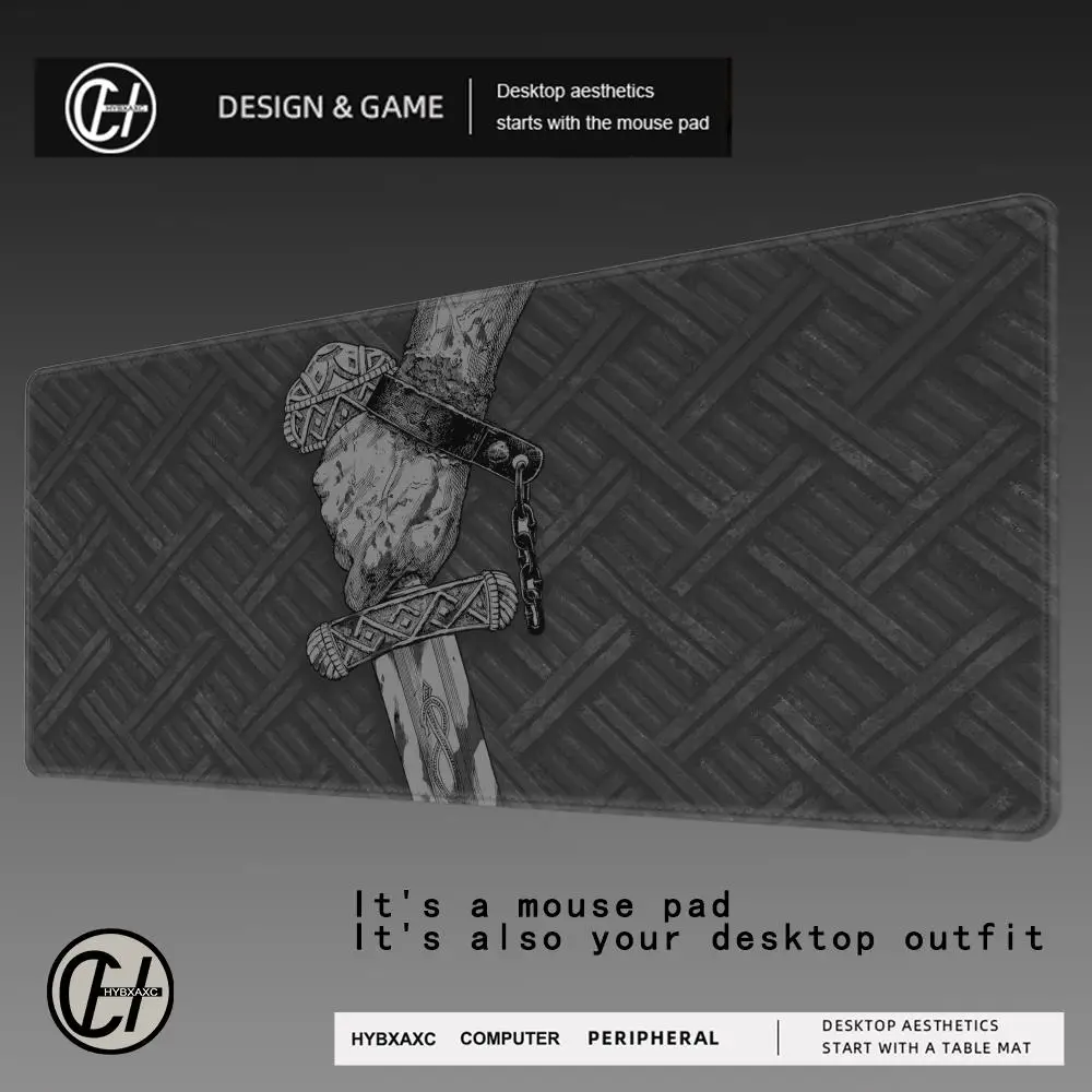 Game Mousepad Vinland Saga Mouse Pad Gaming Large Xxl Gamer Keyboard Mause Mat Desk Protector Accessories Computer Pc Desk Pad