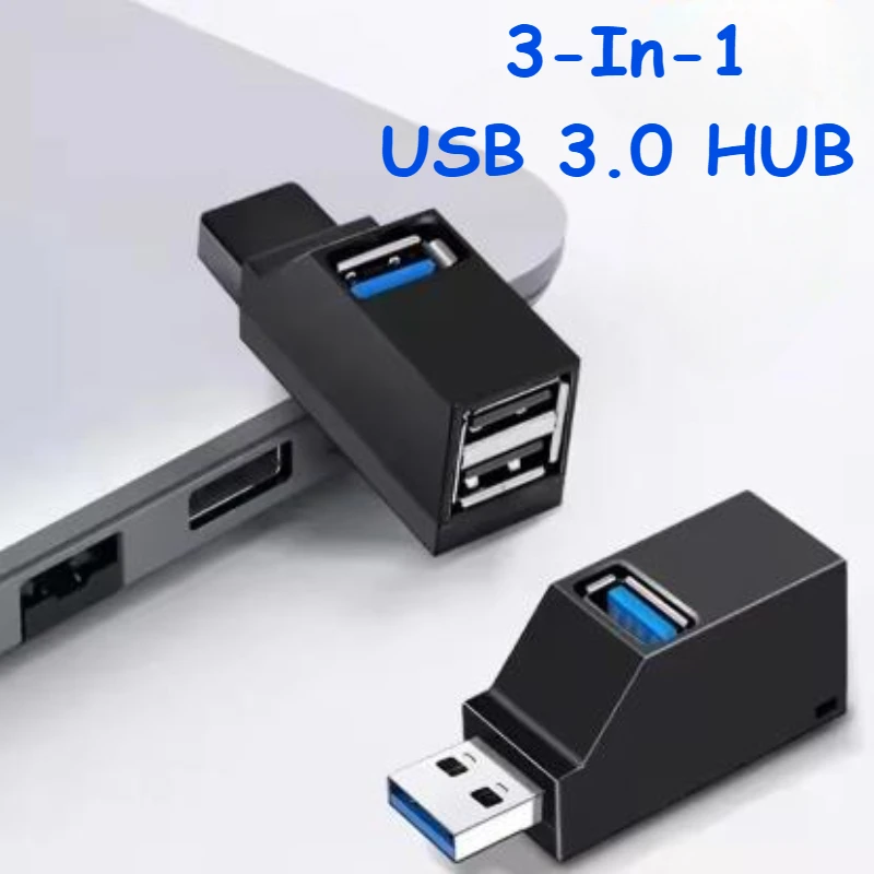 

Концентратор USB 3,0, адаптер-удлинитель, мини-разветвитель, 3/4 портов для ПК, ноутбука, Macbook, высокоскоростной U-диск-ридер для Xiaomi