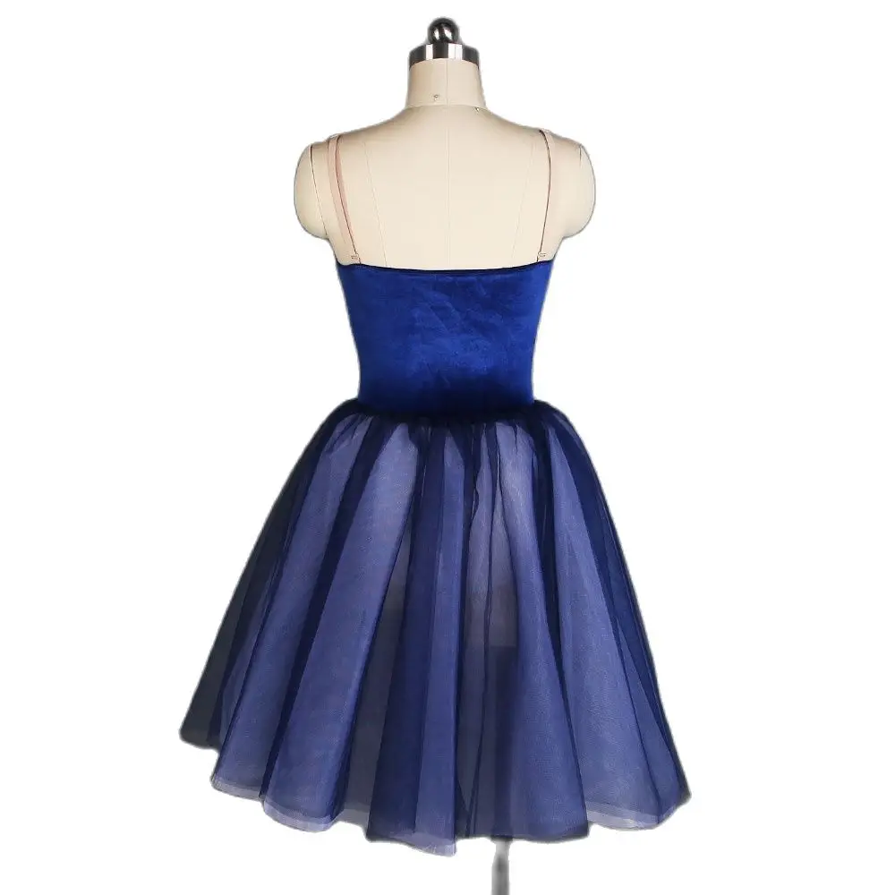 Dance Favourite Ballet Tutus 20137 Navy blue velvet bodice dance ballet tutu Romantic dance costumes