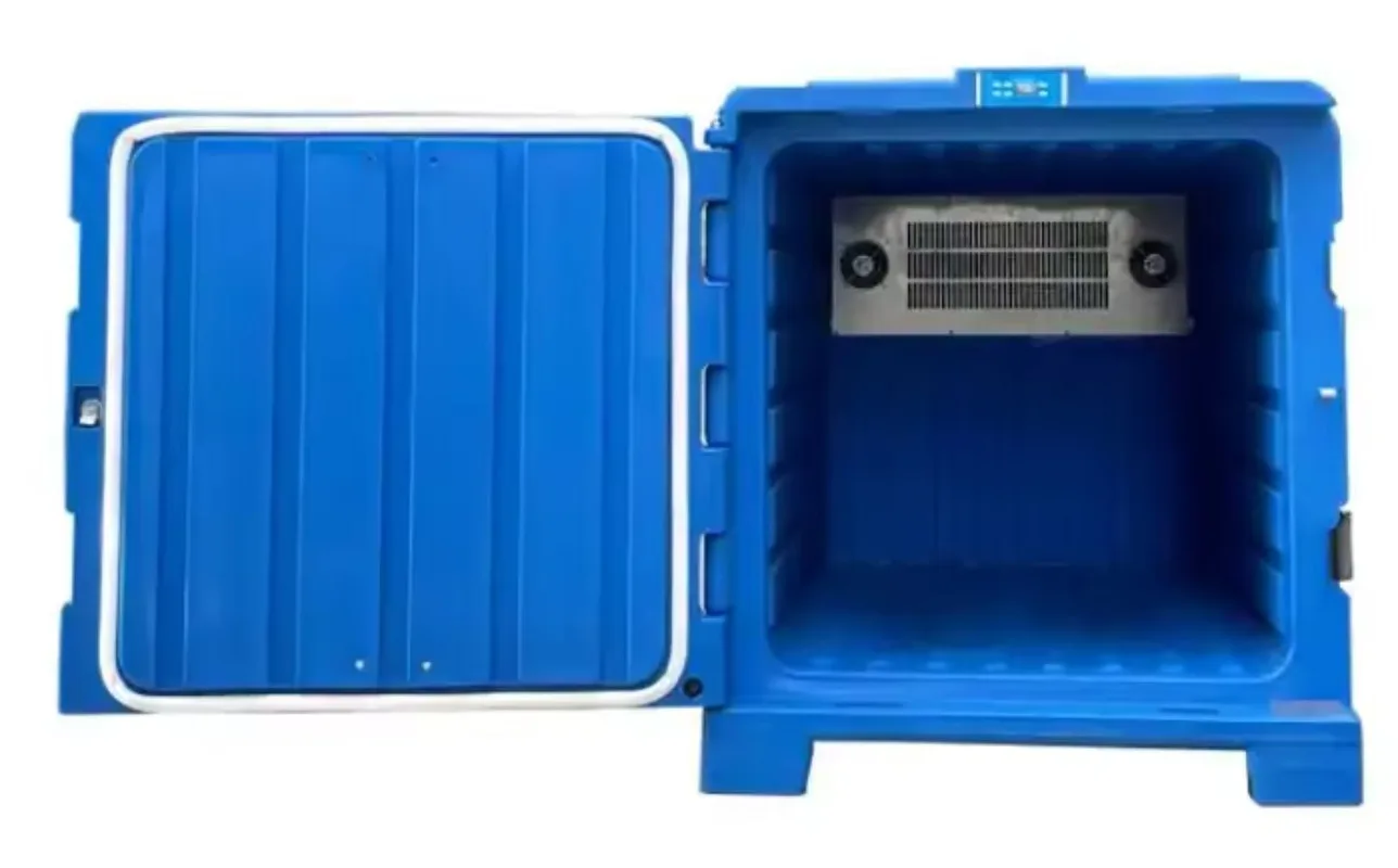 Customized Popular in European Countries Cold Chain Equipment Refrigerated Rotational Molding Box Fridge Freezer Box