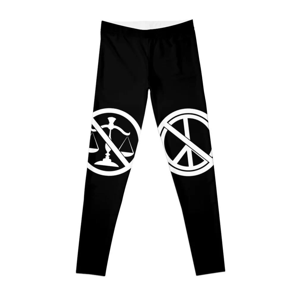 

No Justice No Peace Leggings sport set sports tennis for Womens Leggings