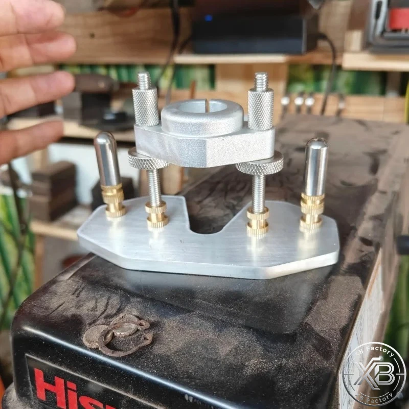 Carving Auxiliary Bracket Suitable for 20mm Machine Aluminum Alloy Bracket Carving and Slotting Special Tool