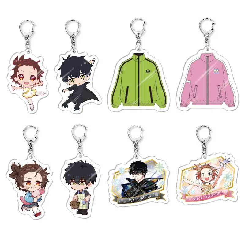 

Anime Medalist Kesshu Inori Acrylic Keychain Pendant Wholesale, Bag Decor Accessories Friends Girl Gift Key Ring Cartoon