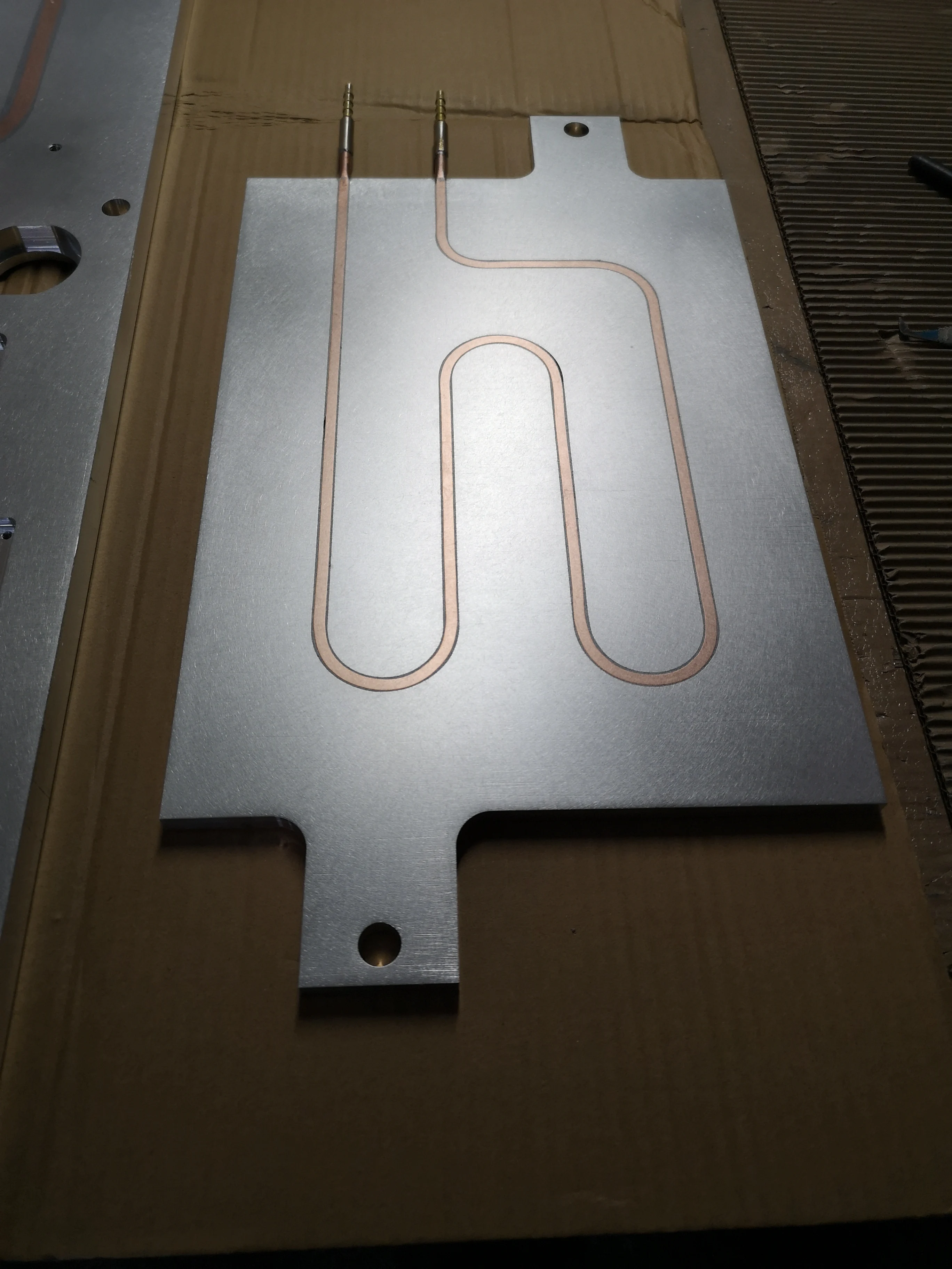 customized liquid cooled heat sinks water cooling plates