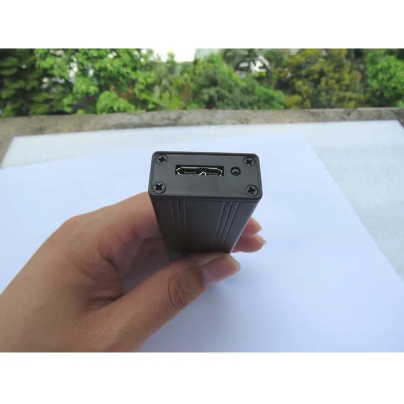 USB 3.0 إلى 12 + 6pin فتحة محرك الأقراص الصلبة الضميمة لابل ماك بوك 2010 2011 الهواء A1369 A1370 صندوق الهاتف المحمول للكمبيوتر SSD المحمولة