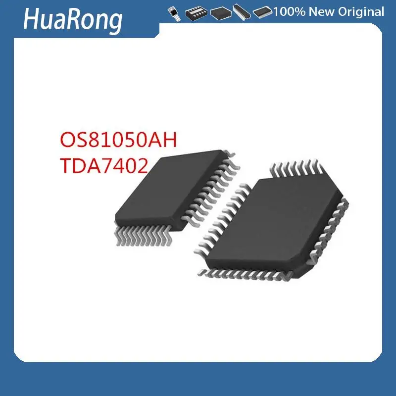 2PCS/LOT    OS81050AH   OS81050AQ     TDA7402   QFP44