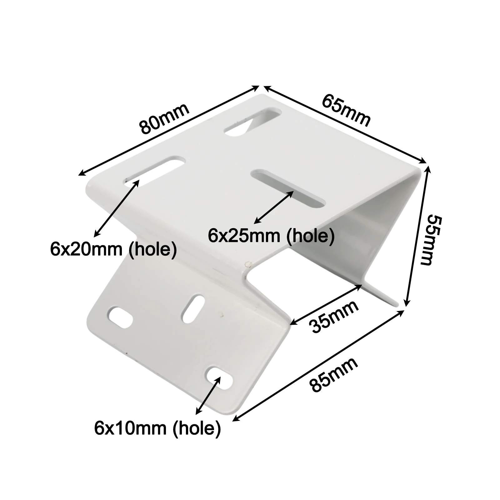 Wall Corner Mount Bracket Metal Bracket For PTZ Camera Antirust For CCTV Camera Wall Corner Mount Bracket 90 Degree Right-Angle