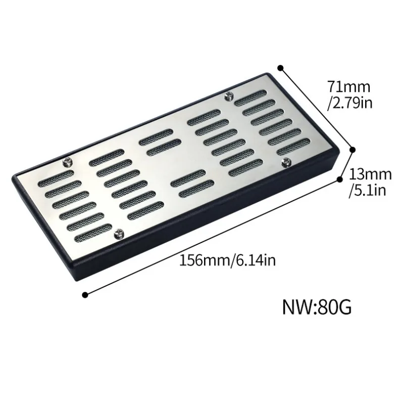 Metal Cover Cigar Humidifier Plastics Material Portable Stable Moisturizing Light weight Simple Cigar Specific Humidifier