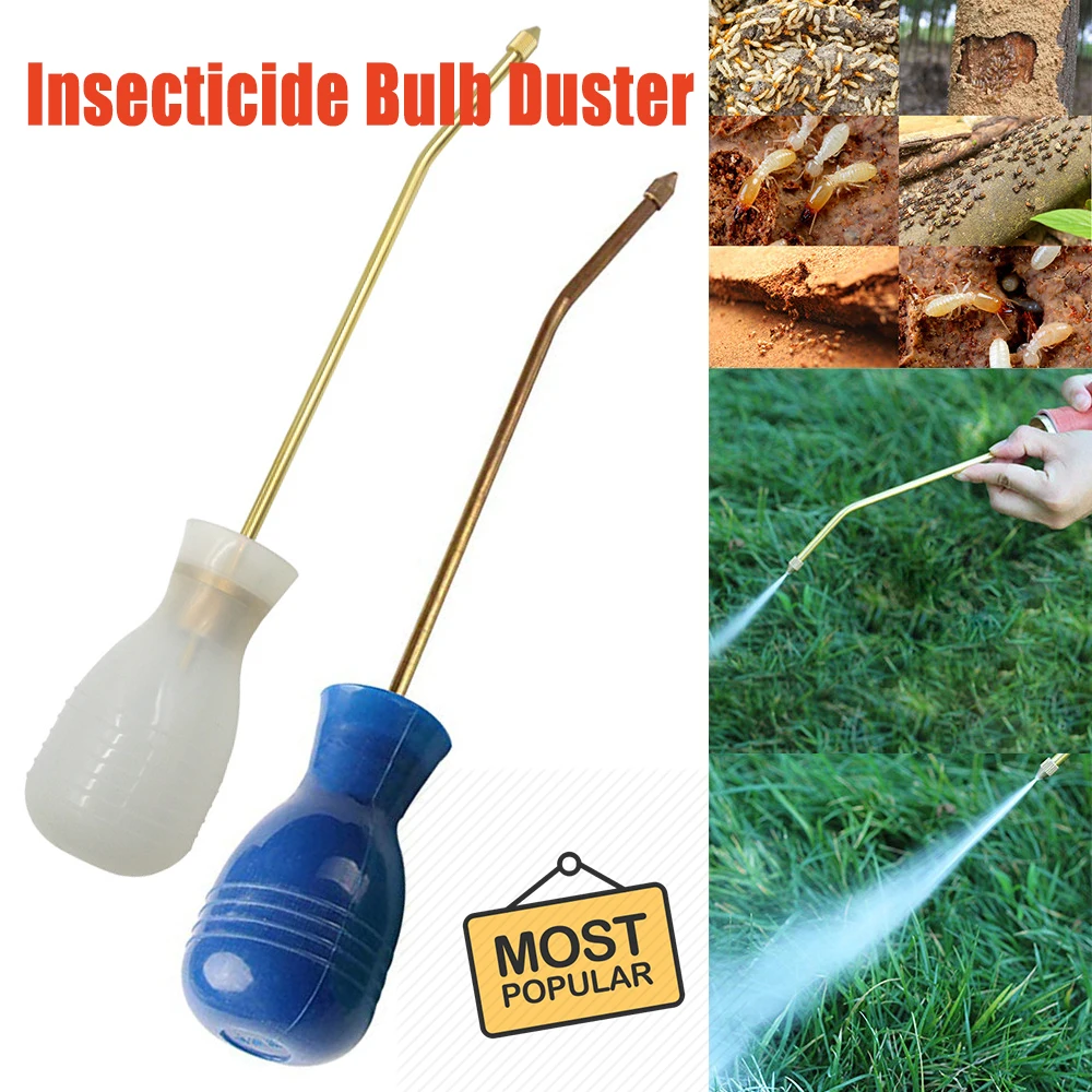 Dispenser di polvere a forma di lampadina giardino Termite Killer repellente diatomeo giardinaggio Pest controllo degli insetti spruzzatore di