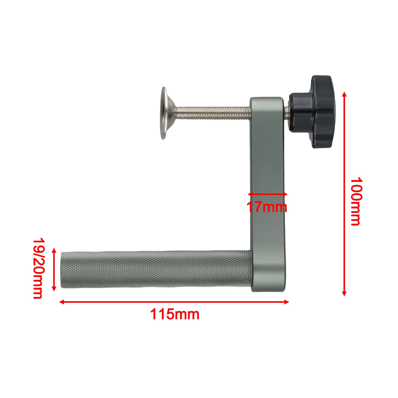 

Simplify Your Clamping Needs with the 34In Bench Dog Clamp Hold Fast Made from Reliable Aluminum Alloy Materials