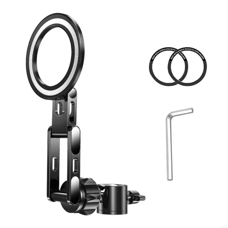 Soporte teléfono magnético universal para montaje rosca y rotación 360 - imagen 3