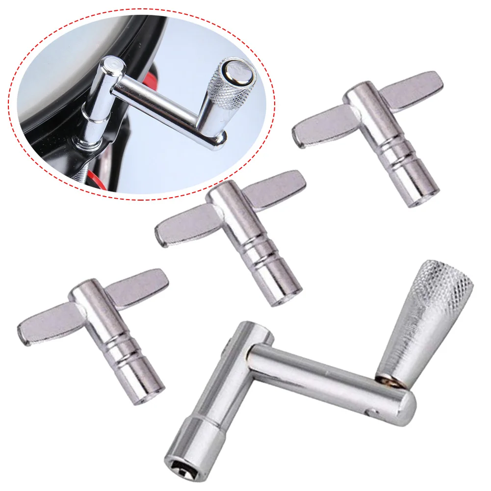 Brand New Drum Key Z Style T Style Chrome-plated Steel Motion Speed Key Replacing Drumheads Percussion Accessories