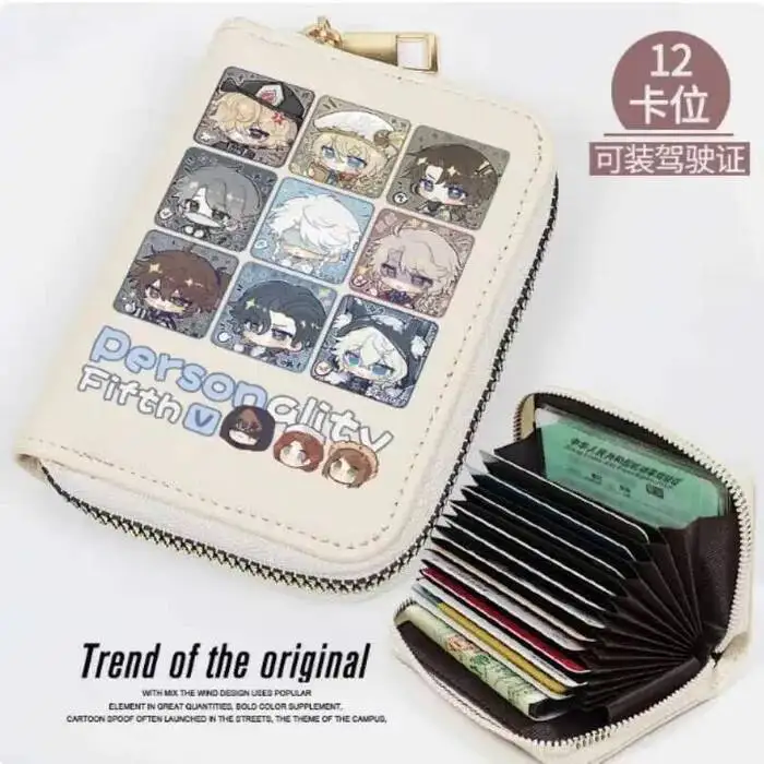 

Эли Кларк идентичность V модный кошелек из искусственной кожи кошелек для карт монета на молнии держатель для денег сумка косплей подарок B1955 аниме