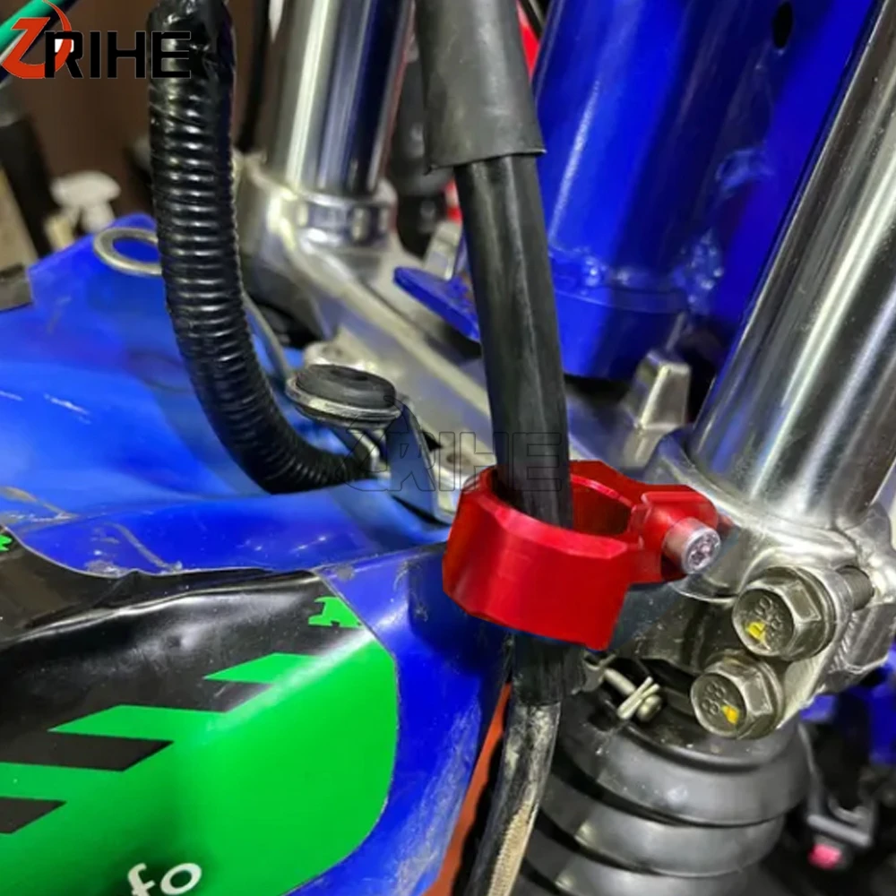 

For Honda CRF250 CRF 250 L M 2012 2013 2014 2015 CRF250M CRF250L Motocross Dirt Pit Bike CNC Rear Brake Line Hose Clamp Holder