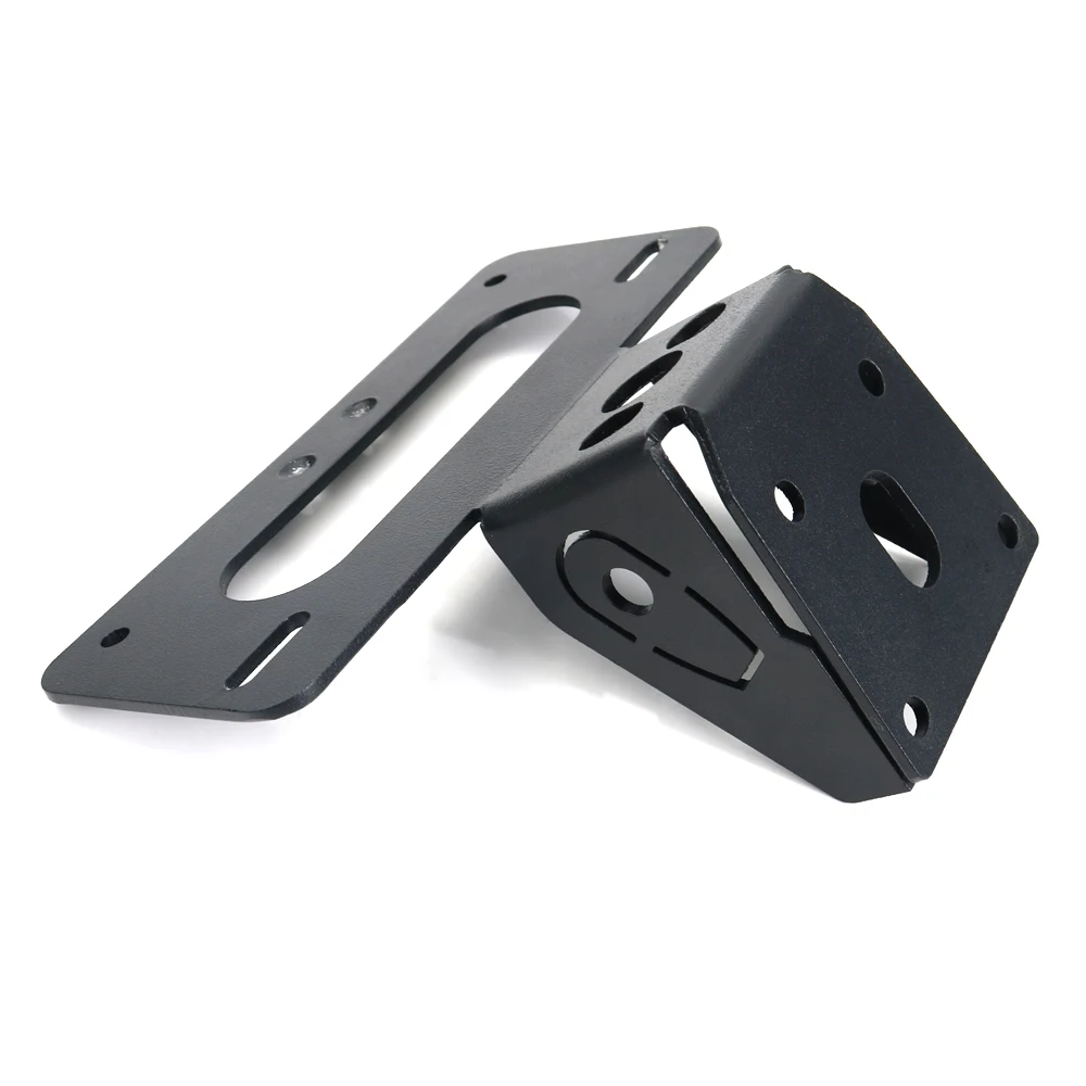 الحاجز مزيل عدة لكاواساكي Z125 Z125 برو 2017-2022 2023 2024 2025 دراجة نارية الذيل الخلفي مرتب لوحة ترخيص حامل قوس #4