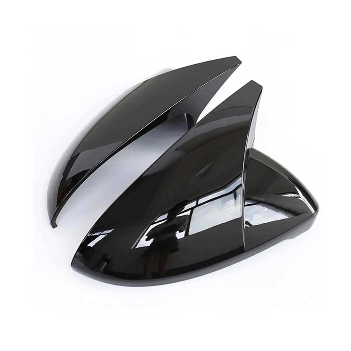 Car Reversing Mirror Housing Mirror Cover Side Border Cover Bullhorn Reversing Mirror Cover for Golf 7/7.5 2015-2018