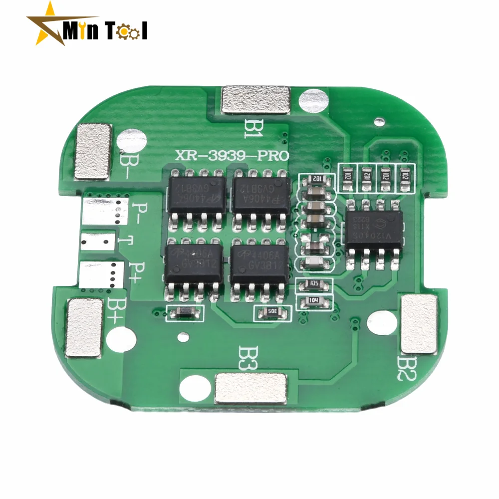 4S 14.8V / 16.8V 20A Peak li-ion BMS PCM Battery Protection Board BMS PCM for lithium LicoO2 Limn2O4 18650 li Battery Power Tool