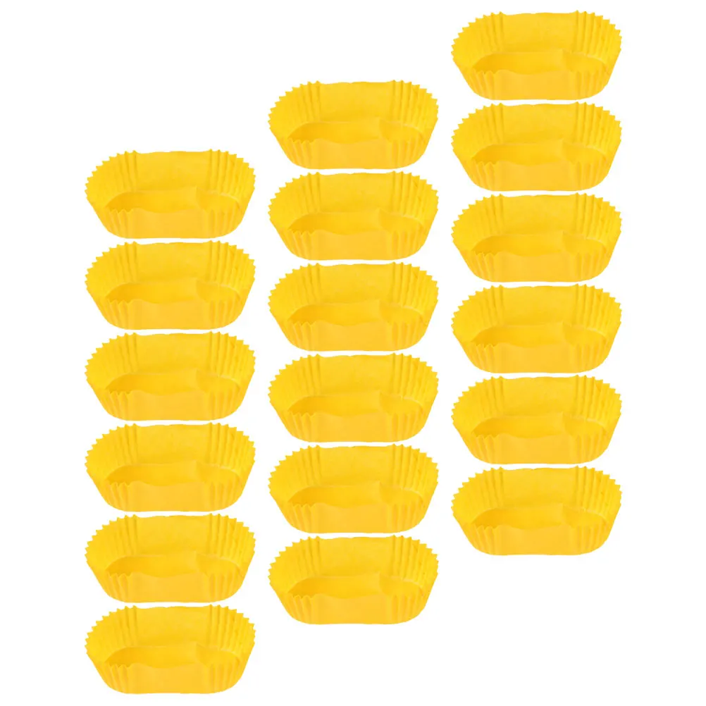 

2000 Pcs Cake Paper Holder Set Party Baking Cups Cupcake Liners Greaseproof Oval