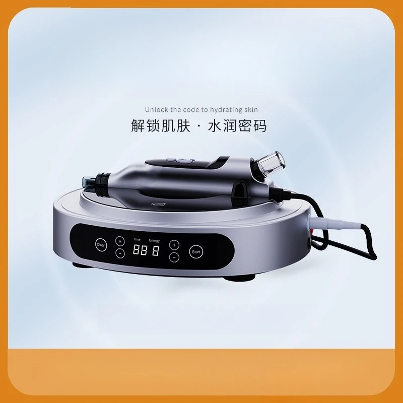 Non-invasive Nano Microneedle Mesotherapy Machine, Hydrafacial Skin Rejuvenation Device With Auto Liquid Output For Beauty Salon