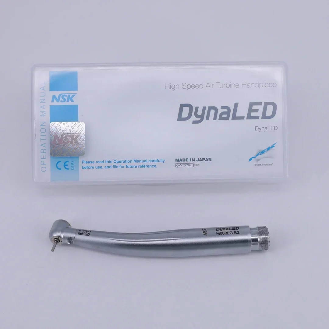 NSK DynaLED M600LG Handpiece with LED Light B2 M4 Push Button High Speed Handpiece Dentistry Tips Air Turbine High Rotation Pens