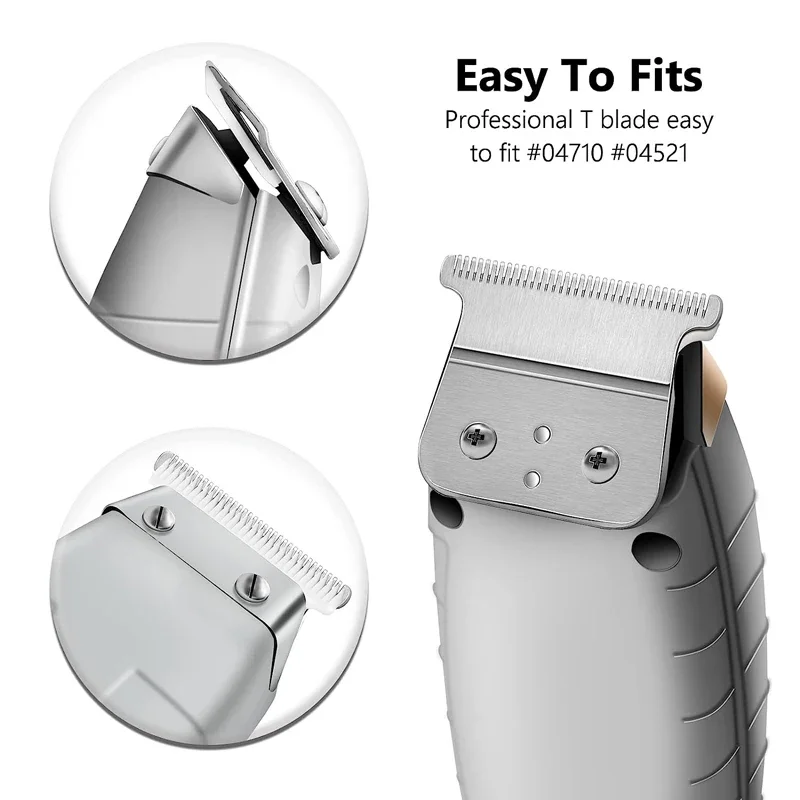 Replacement Blade For Andis #04710 #04521 T outliners, Gtx, SL, SLS, Blackouts, Cordless/corded Trimmer Accessories Head