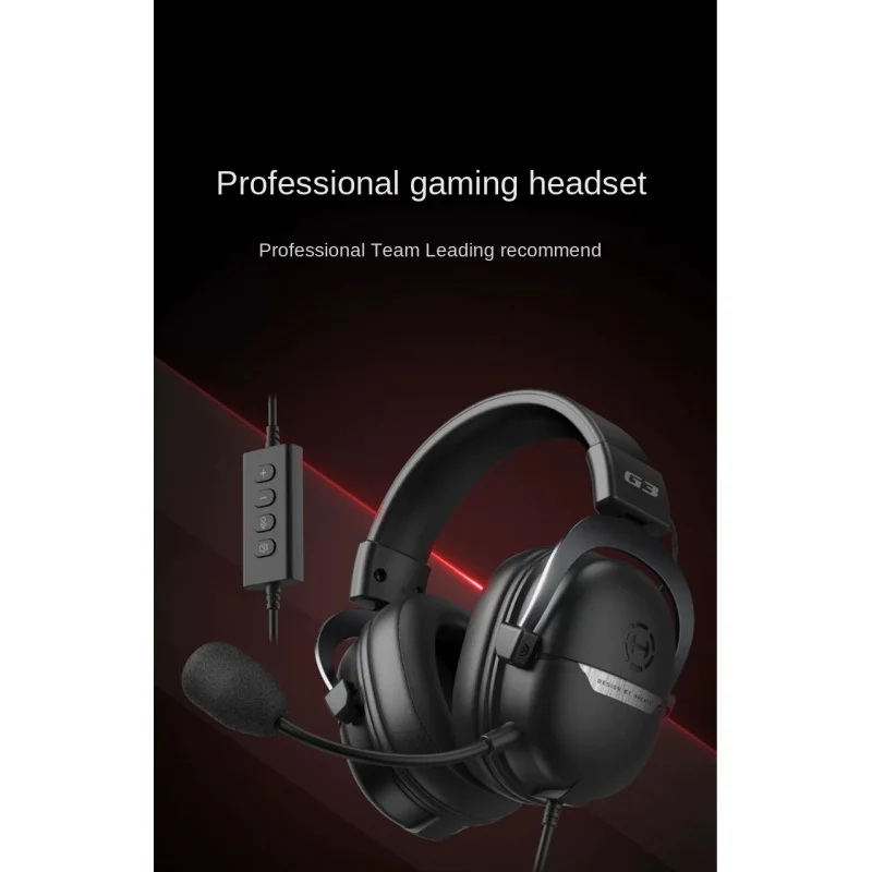 

G3Headset Specially Gaming Computer Headset Wired with Mic Chicken Hear Sounds to Discern Location