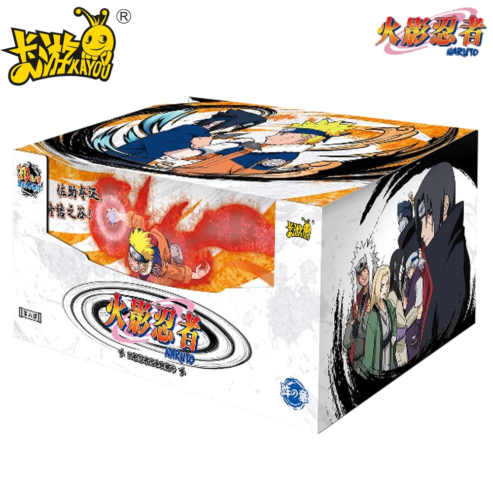 

Genuine Kayou Fantasy Adventure Anime Naruto Collection Card HD Painting Popular Character Exquisite Cards Kids Hobbies Gifts