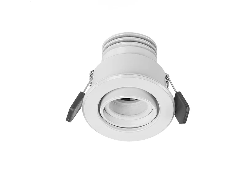 Mini foco de luz Led con zoom, 2W, 4W, empotrado, foco antideslumbrante, escaparate de joyería, armario de museo, Chip Cree