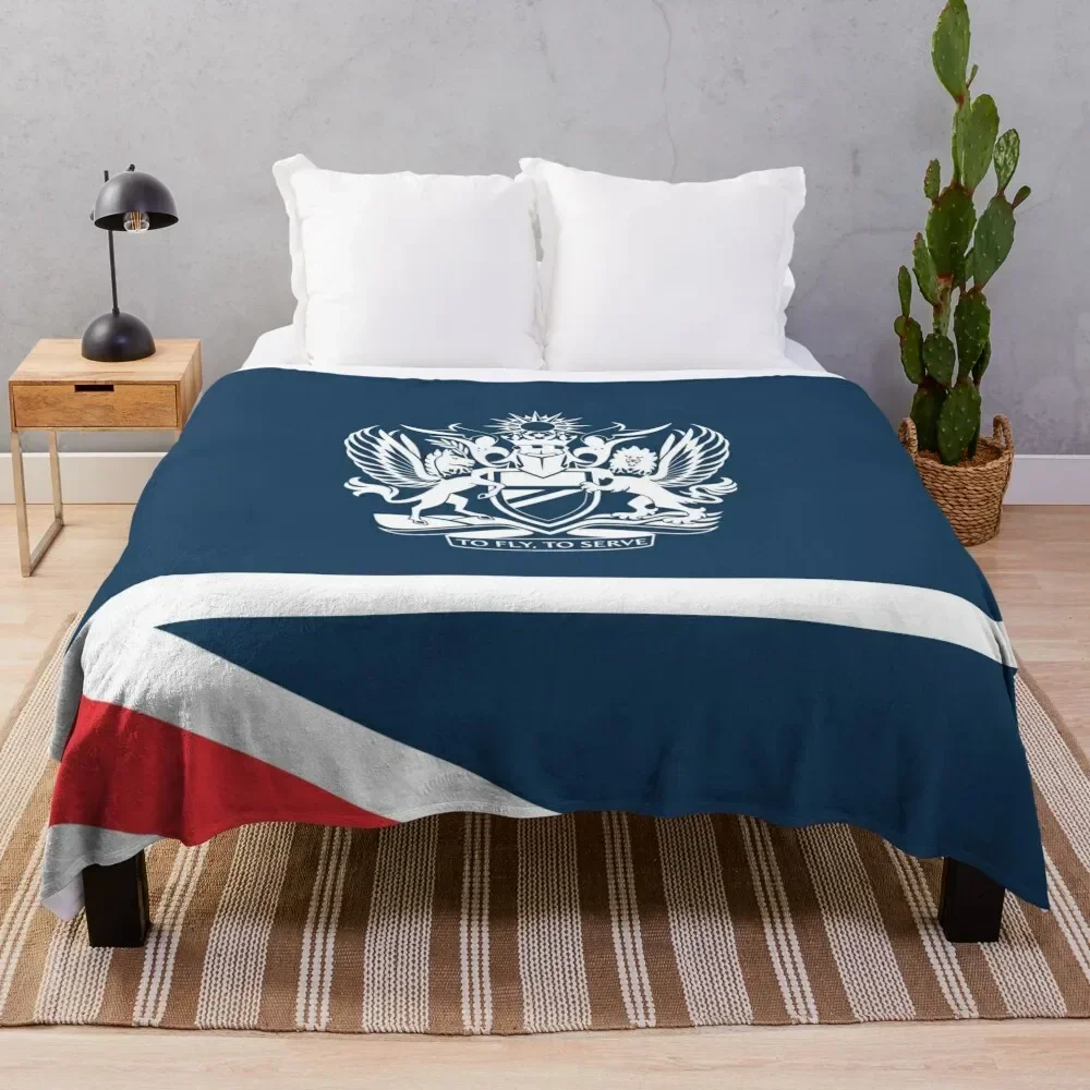 

British Airways Landor Livery Throw Blanket Warm Loose Blankets