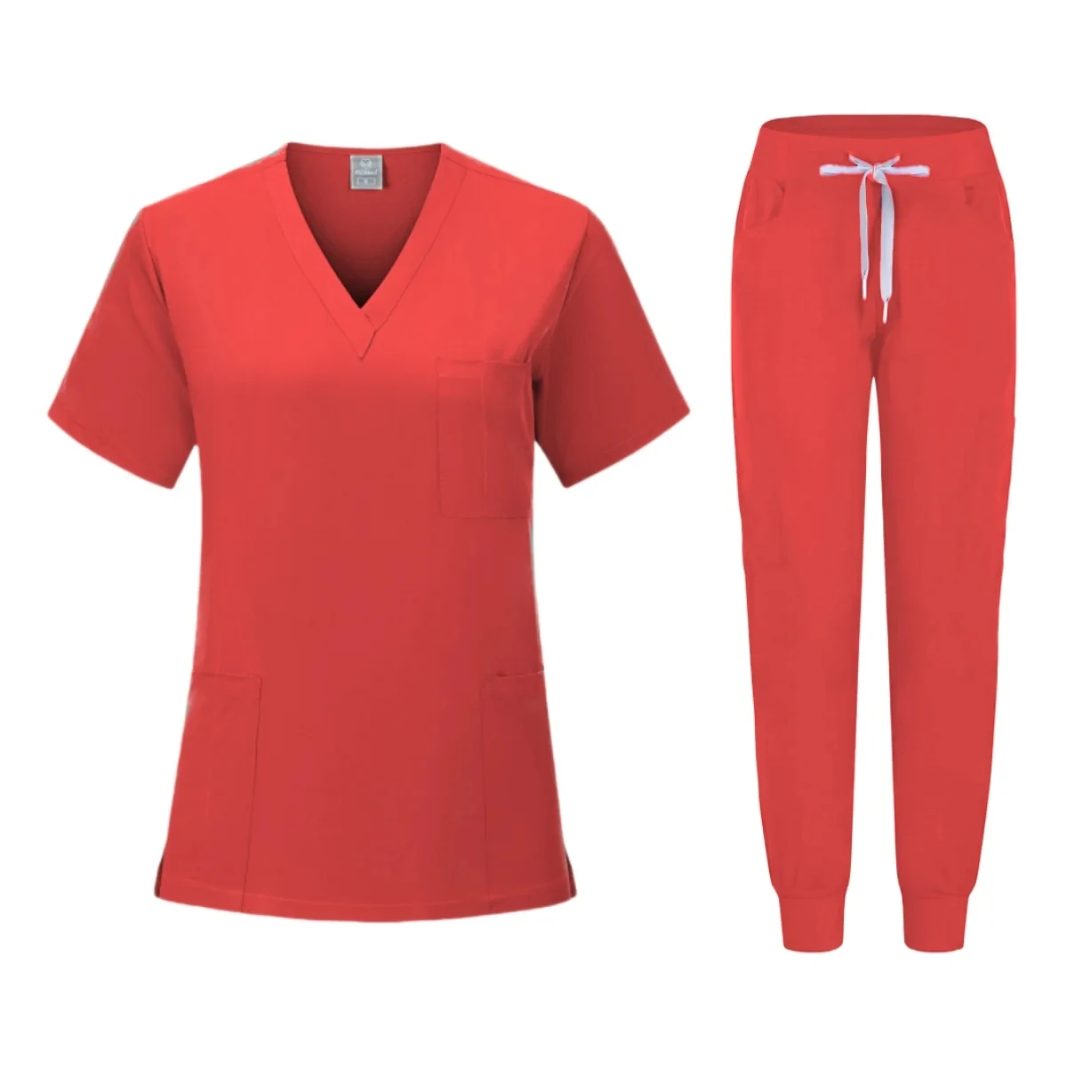 Hete Verkoop Anti Rimpel Wasbare Zachte Stof Verpleegstersuniform Medische Vrouwen Jogger Scrubs Sets Paar