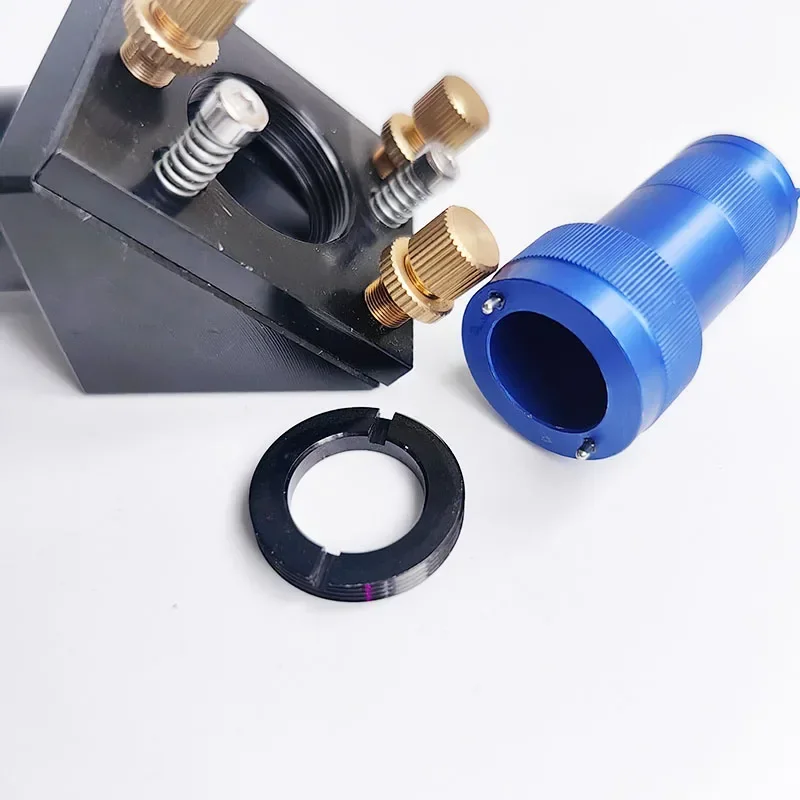 Laser Path Light Calibration , Fix Mirror Len Nut Tool , Adjust Collimate Regulator Alignment Kit For Co2 Laser Cutting Machine