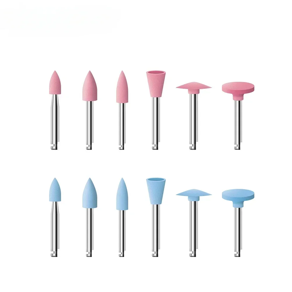 

High-Quality SR Dental Oral 10Pcs/Set Silicone Polishing Grinders: Coarse/Fine Options for Composite, Natural Teeth & Porcelain