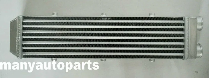 

Delta Fin Design One Sided Aluminum Intercooler 550x140x70 mm 2.2" Inlet outlet