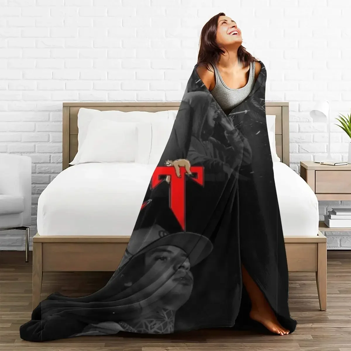 

3D Pattern Baby Blanket N-Natanael Canos Soft Home Bedroom Bed Sofa Picnic Travel Office Cover Decor Comfortable Throw Blankets