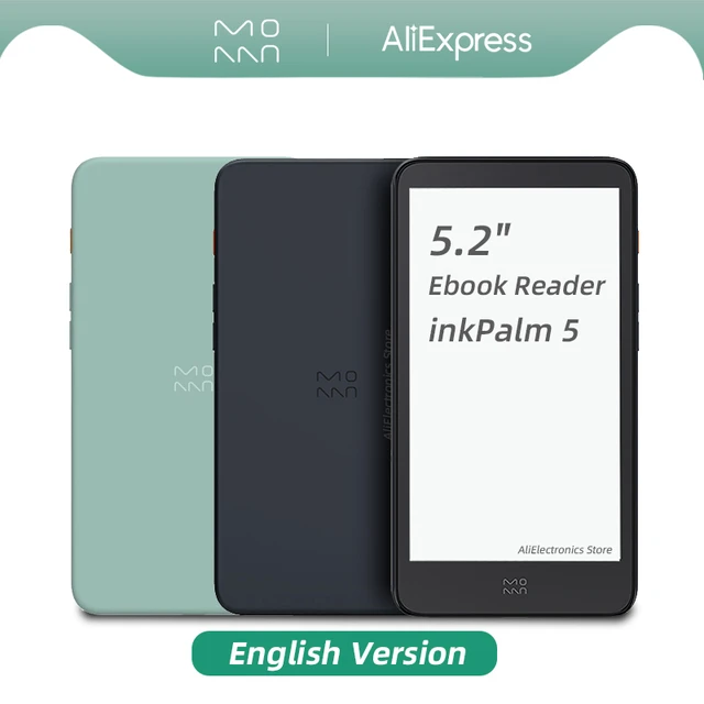 Moaan InkPalm 5 Mini 5.2Inch E-ink Ebook Ereader Ebook Reader 300PPI Screen  Tablet Android 8.1 Like Smartphone Electronic Book