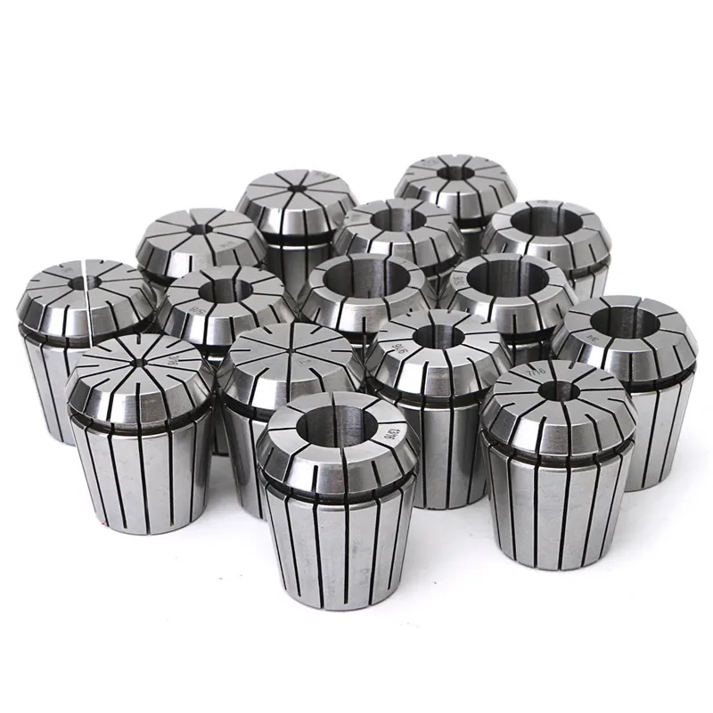 ER11 ER16 ER20 ER25 ER32 ER40 Precision Spring Collet Chuck 0.015mm for CNC Milling Tool Holder Engraving Machine Spindle Motor
