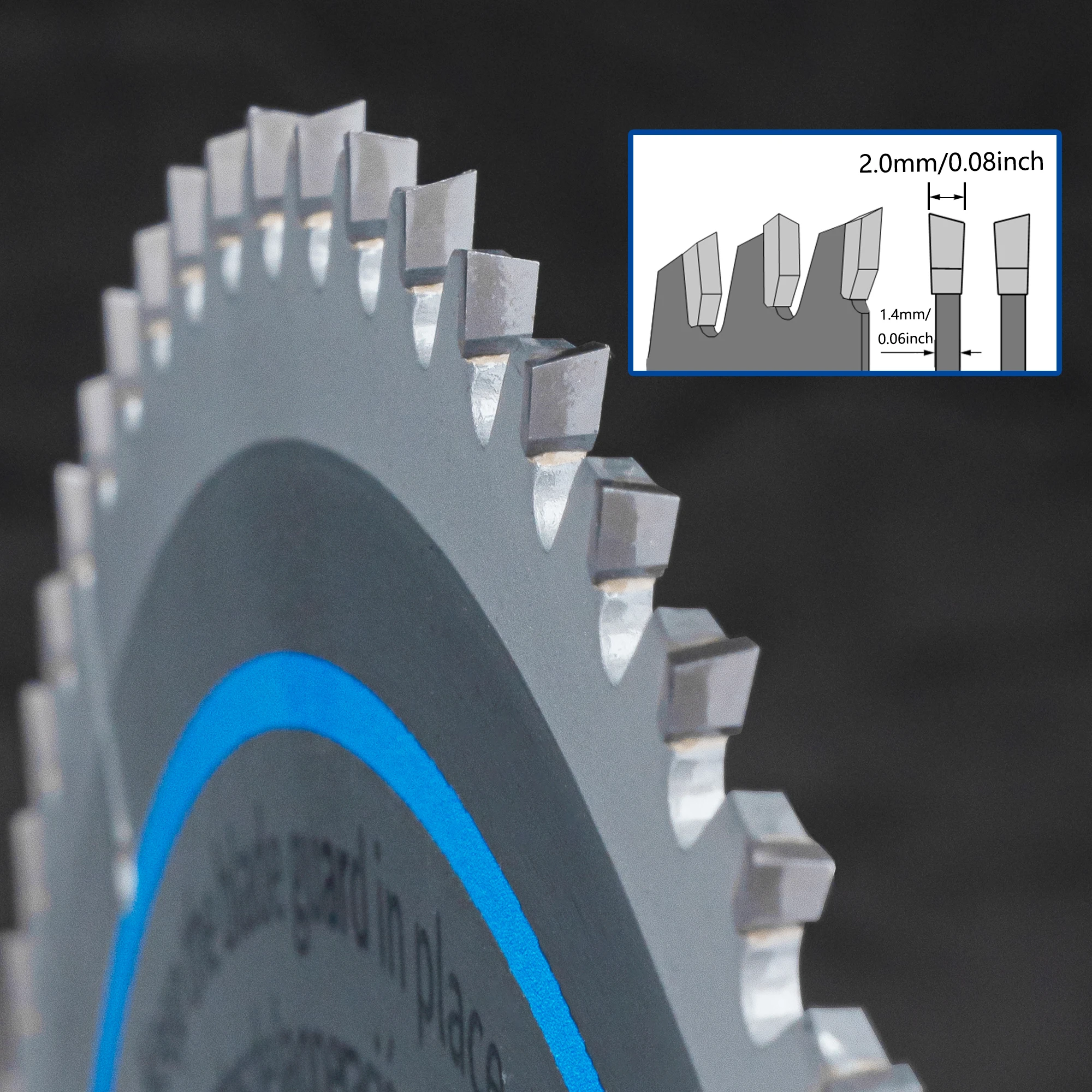PAYA Woodworking TCT Circular Saw Blade 150mm 48 Tooth 6 Inch Cutting Disc with 20mm Arbor for Softwood Hardwood Plywood Cutting view 6