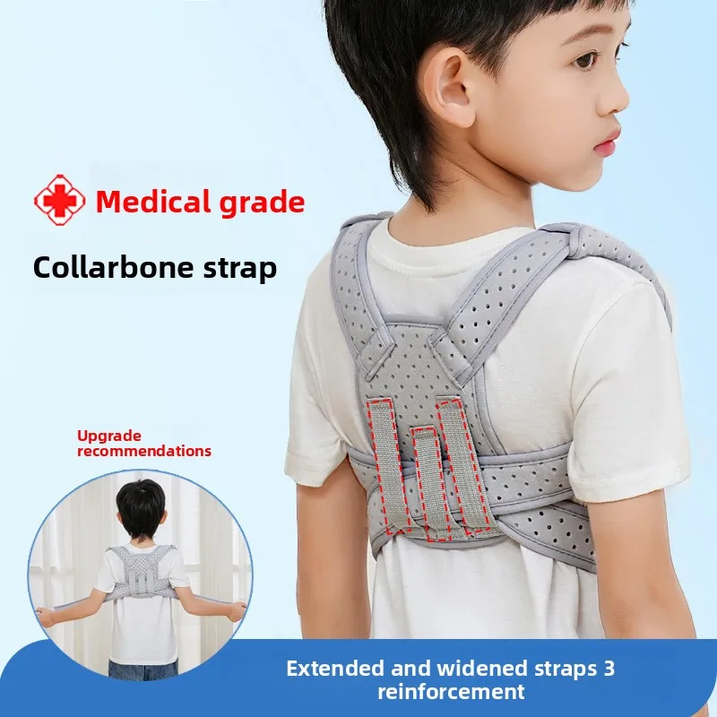 

Kids Clavicle Fracture Brace - Figure-8 Shoulder Support for Broken Collarbone & Scapula, Medical Grade Correction