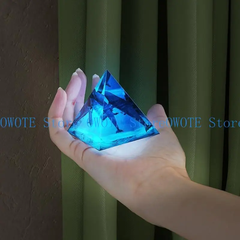 A52E 실리콘 피라미드 곰팡이 아로마 테라피 캔들 곰팡이 DIY 보석 주조 DIY 공예 예술 홈 테이블 장식