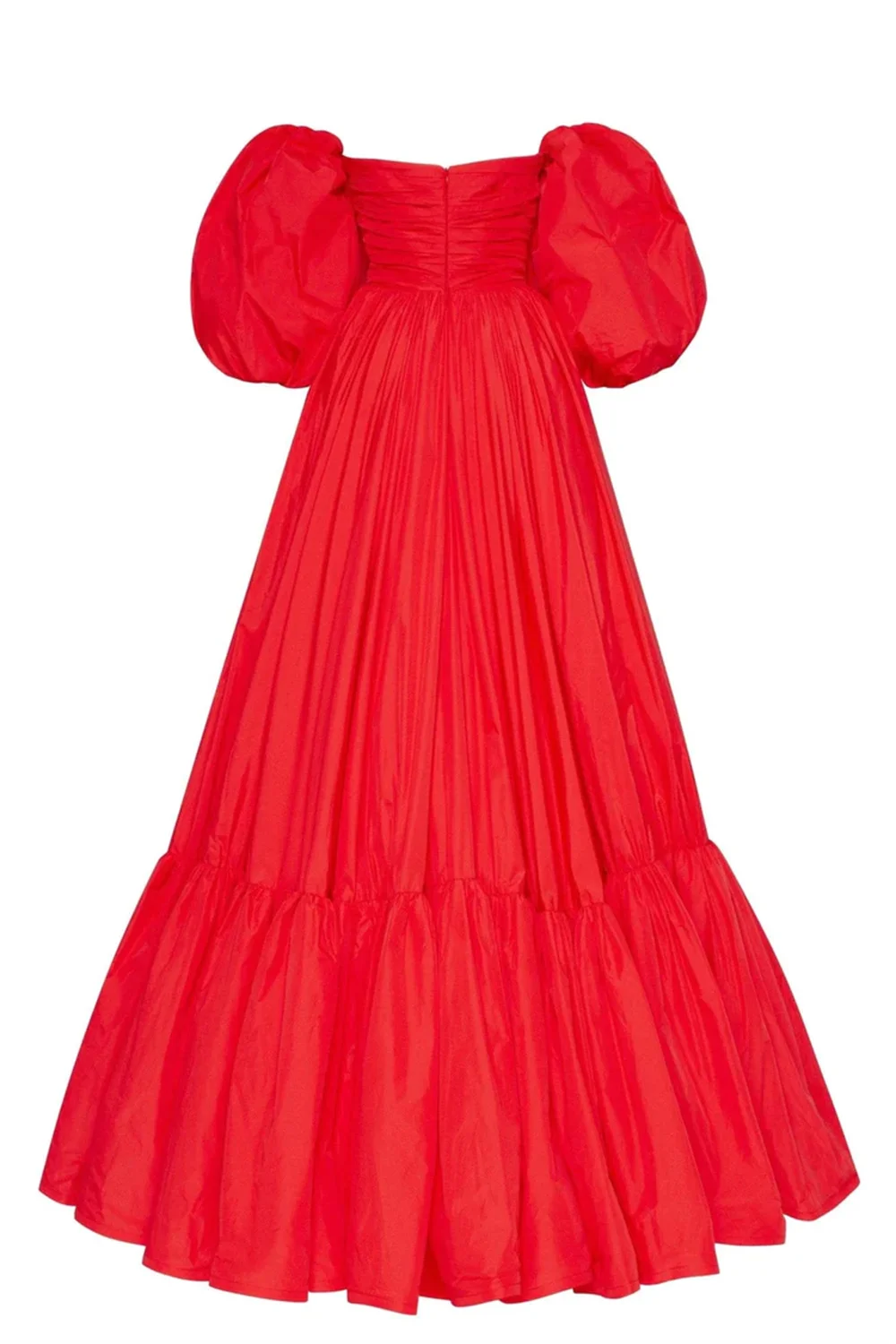 Annie Red-Robe de Rhde fin d\'études supérieures, manches bouffantes bouffantes, sexy, épaules dénudées, pour occasions formelles, robe de soirée